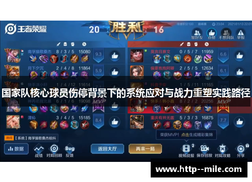 国家队核心球员伤停背景下的系统应对与战力重塑实践路径 国家队核心球员伤停背景下的系统应对与战力重塑实践路径